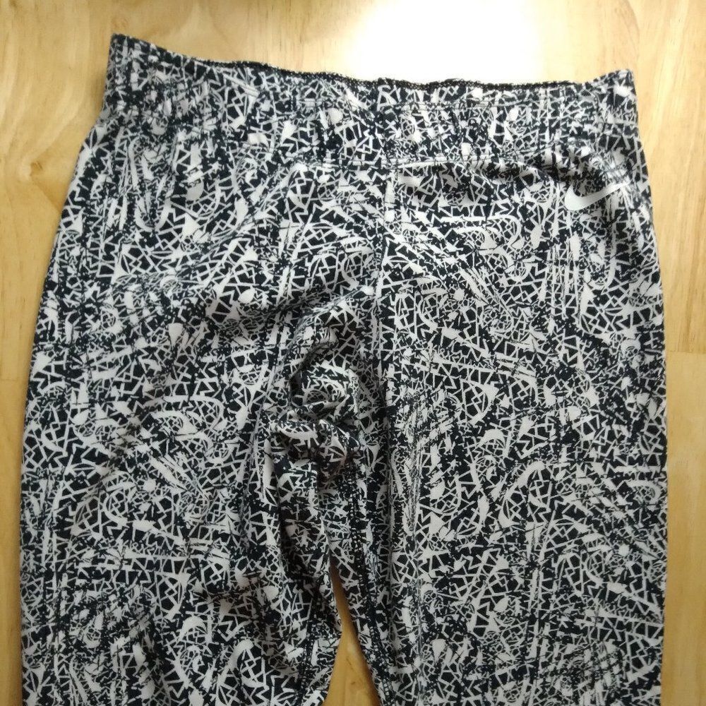 Nike Abstract Swoosh Pattern Leggings Pants - Picture 4 of 9